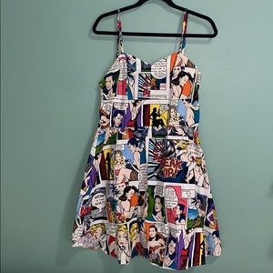 ModCloth Comic Book Dress